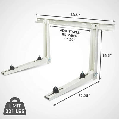 Καλή τιμή Δυνατότητα 200Lbs παράθυρο AC Κρατήρα βαρύ φορτίο κλιματιστικό Κράτη σε απευθείας σύνδεση